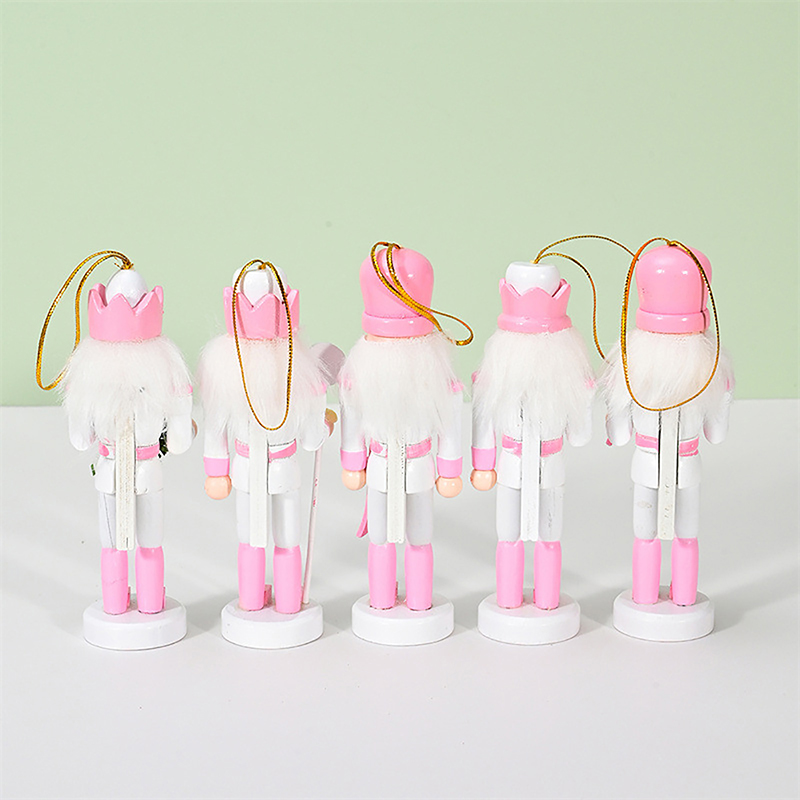 5pcs 12cm Pink Nutcracker Pupp - Nutcracker Figurine review and price