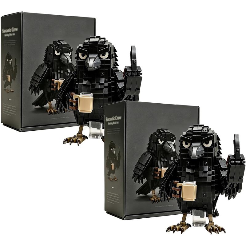 Sarcastic Crow Building Block  - Lego Set Technic review and price