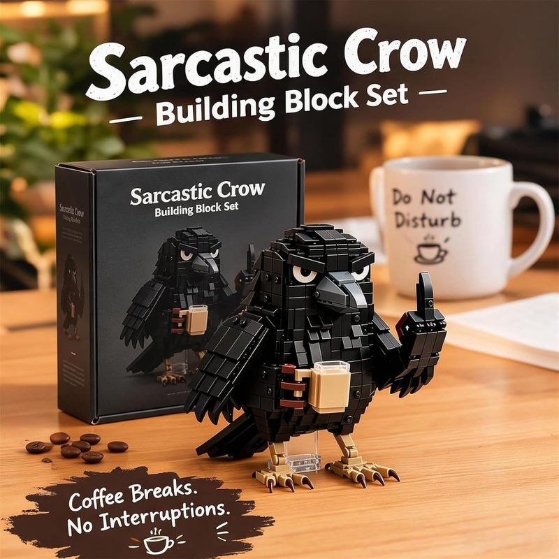 Sarcastic Crow Building Block  - Lego Set Technic review and price