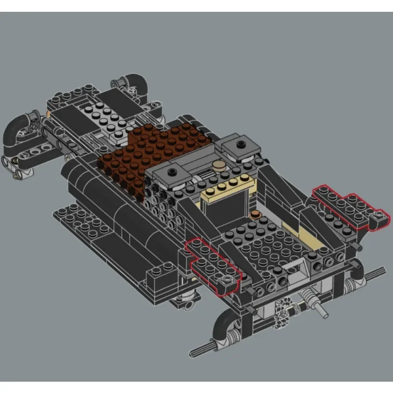 1060pcs Vintage Model T Car Bu - Lego Set Technic review and price