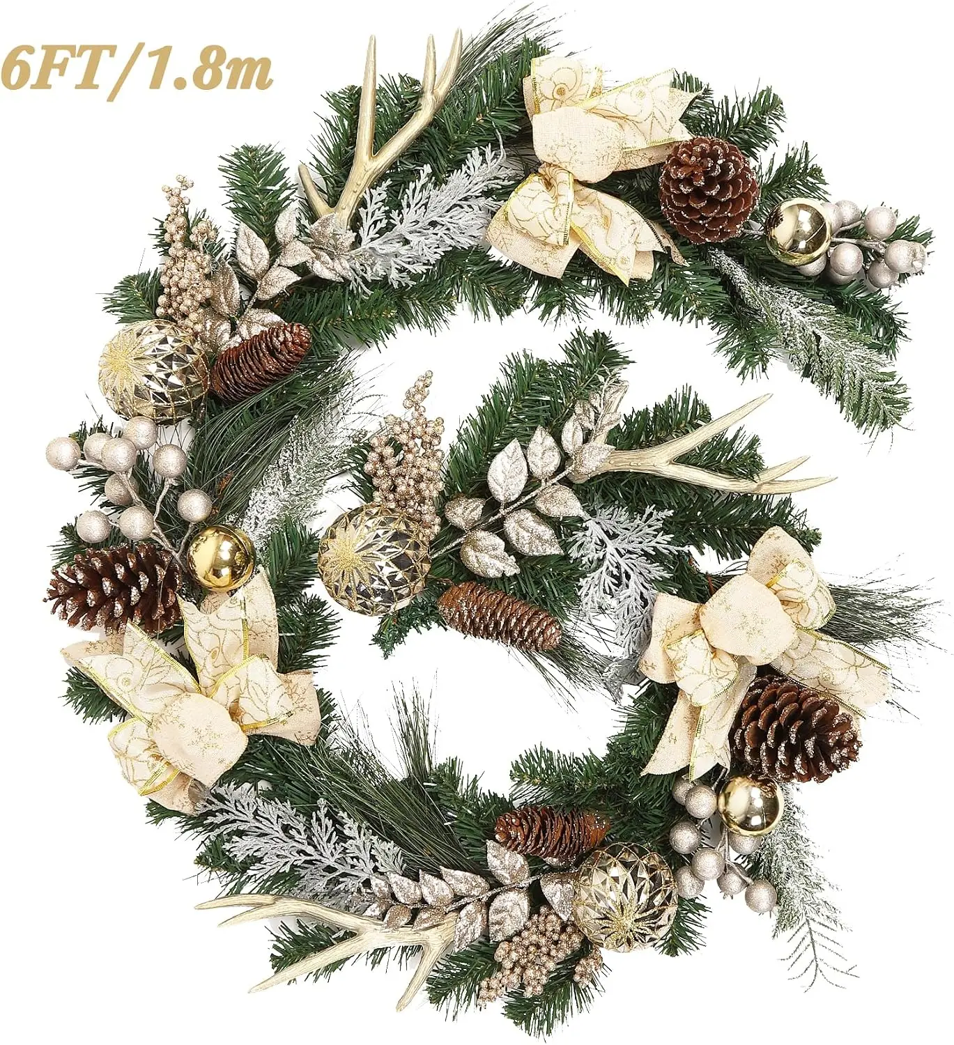 Garvee 6 ft Pre-Lit Christmas  - Led Fairy String Lights review and price
