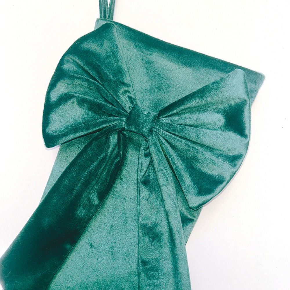 Bowknot Christmas Stockings La - Christmas Stocking Hanging review and price