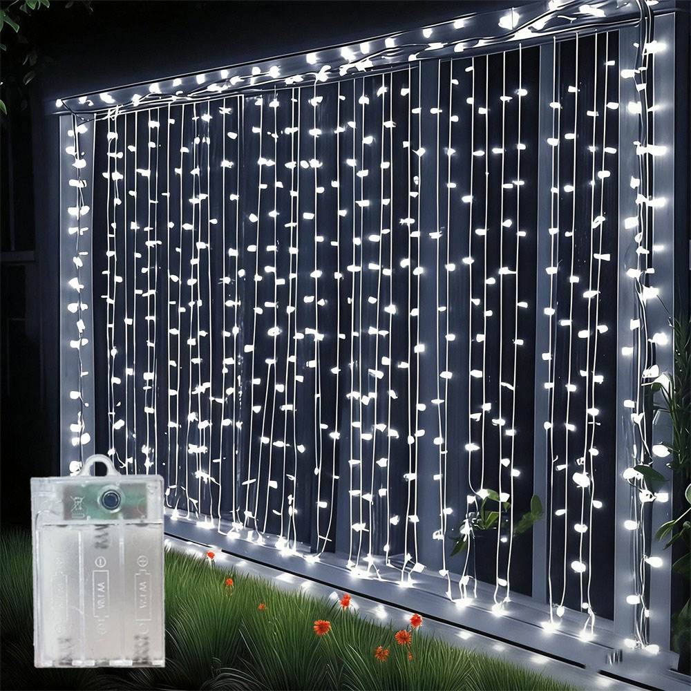 Battery Power 3/6m Curtain LED - Led Fairy String Lights review and price