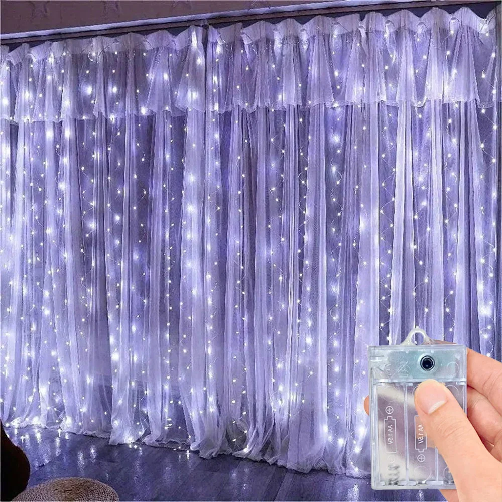 Battery Power 3/6m Curtain LED - Led Fairy String Lights review and price