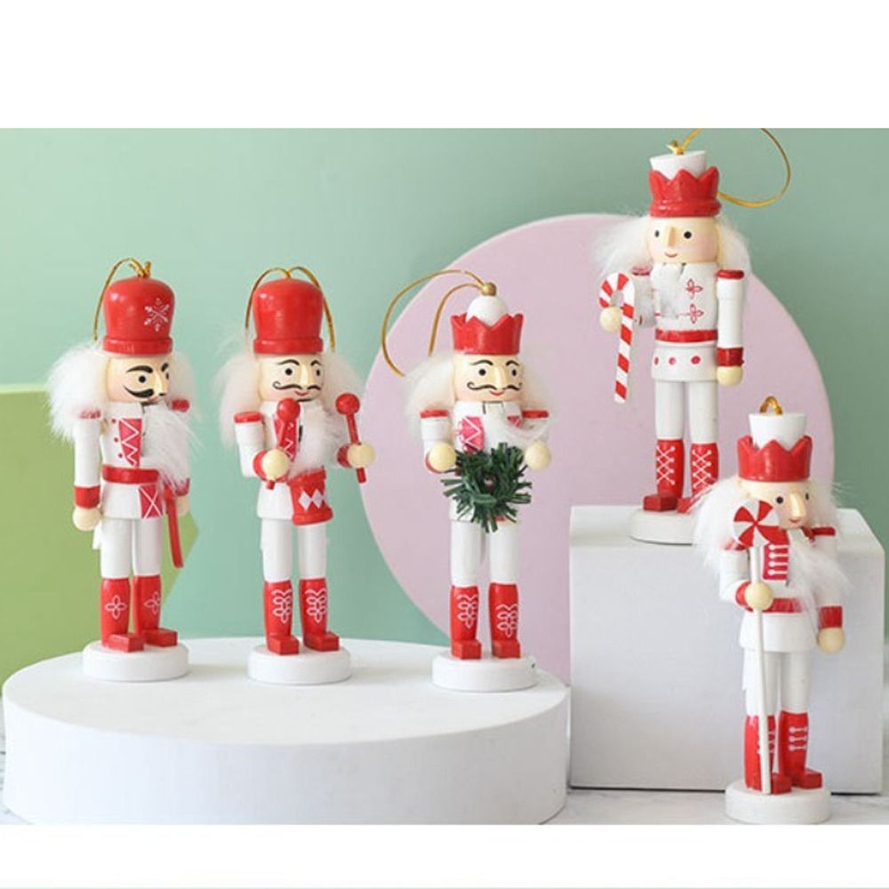 5PCS Merry Christmas Handicraf - Nutcracker Figurine review and price