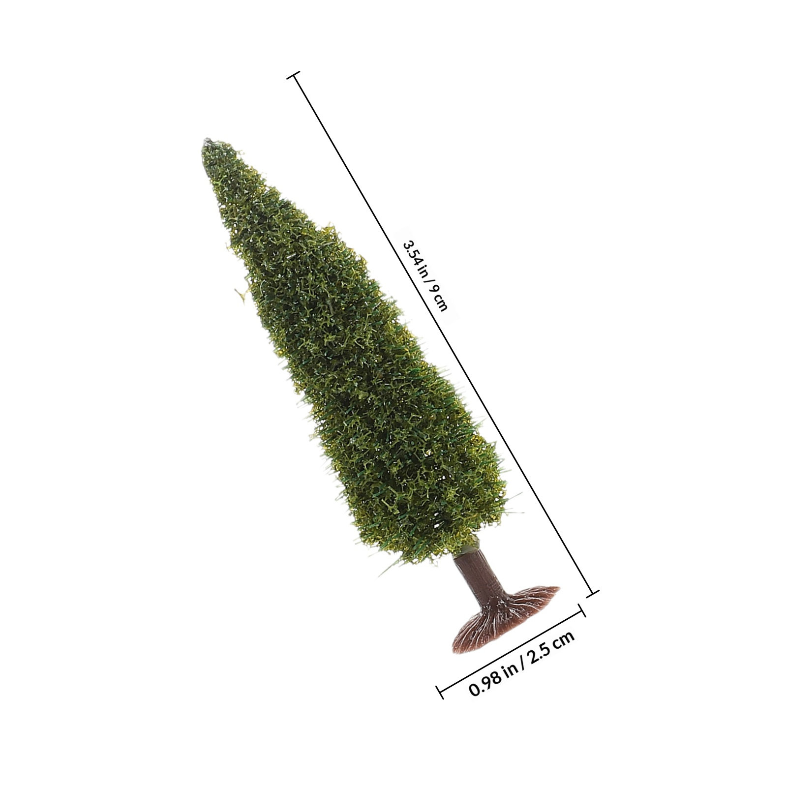 10Pcs Miniature Simulation Pin - Christmas Tree Artificial review and price