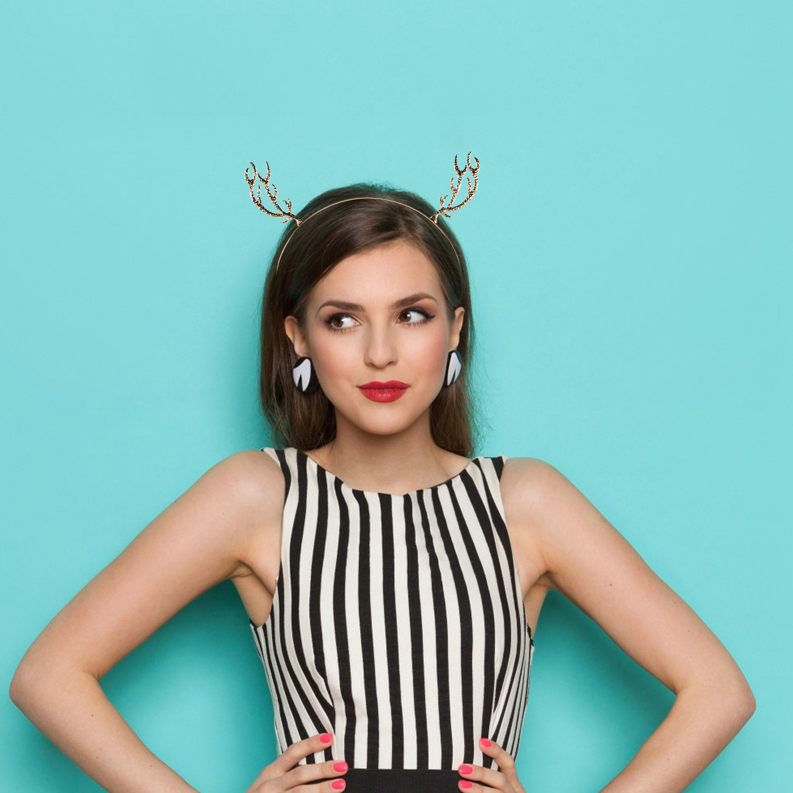 Christmas Costume Headband Rei - Reindeer Antlers Headband review and price
