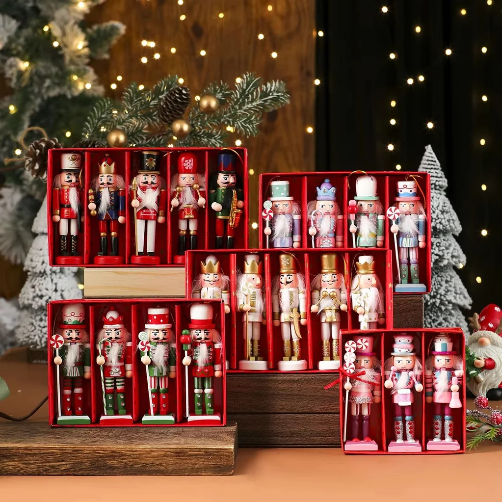 Wooden Nutcracker Figurine Set - Nutcracker Figurine review and price